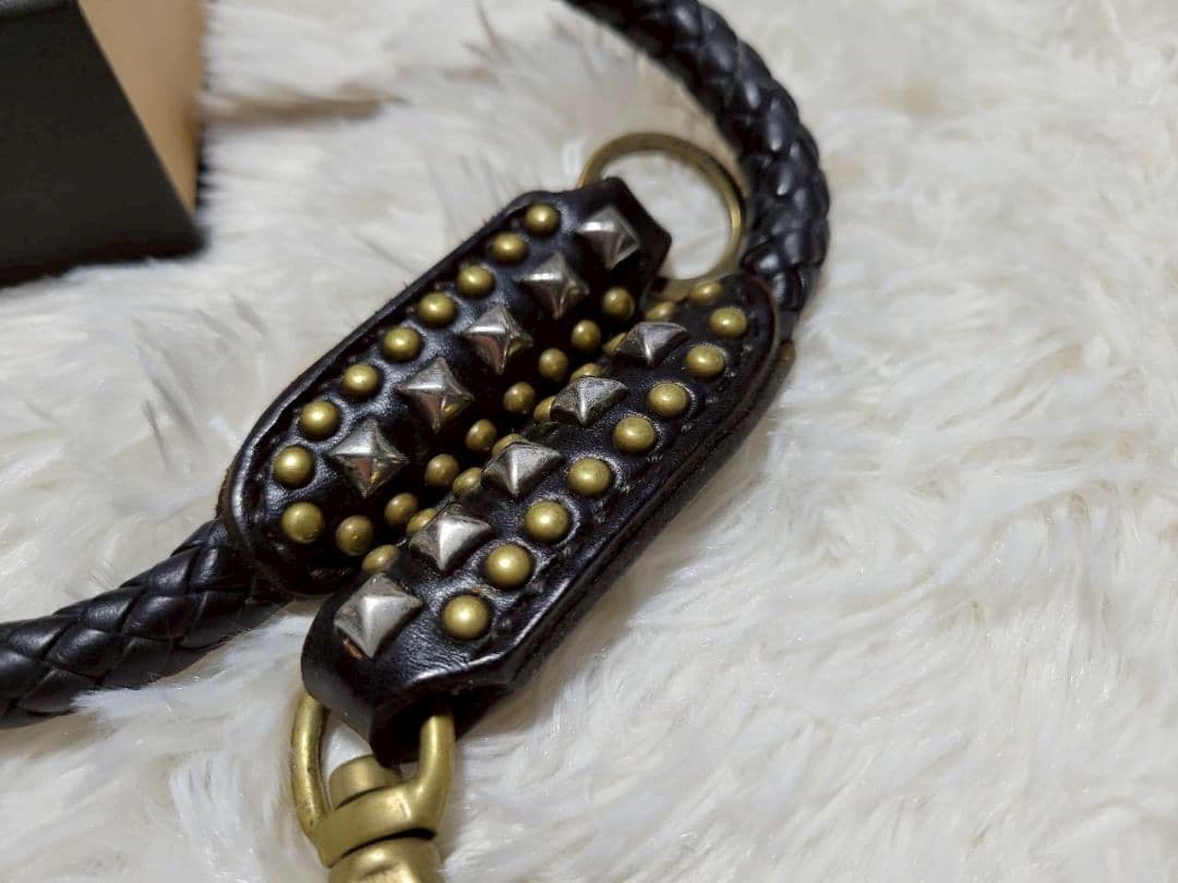 廃盤✨CALEE ウォレットチェーン 箱付き 本革