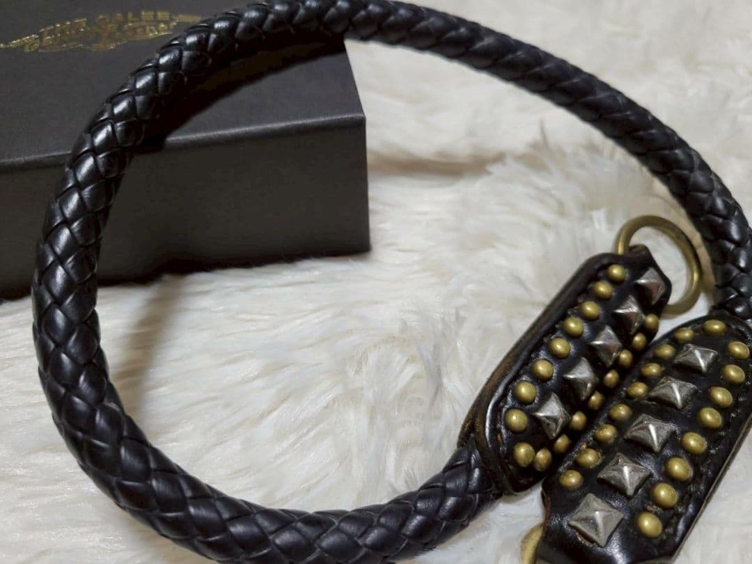 廃盤✨CALEE ウォレットチェーン 箱付き 本革