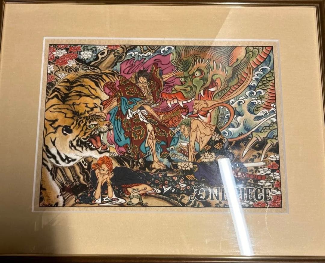 ONE PIECE 和風原画