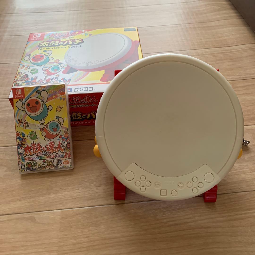 太鼓の達人 太鼓とバチ＆ソフト セット Switch用