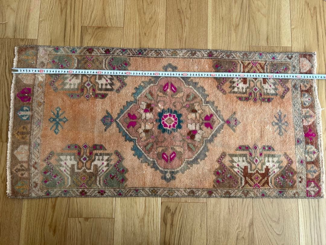 トルコ＊ヴィンテージラグ.105×52