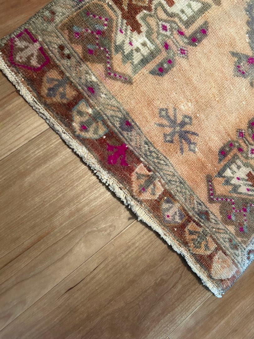 トルコ＊ヴィンテージラグ.105×52