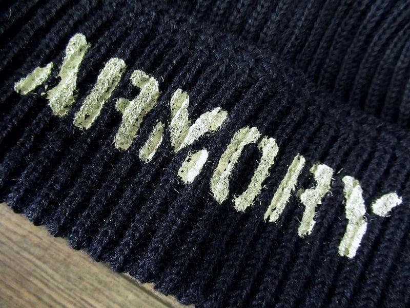 新品 フリーホイーラーズ U.S.NAVY ステンシルカスタム ワッチ キャップ