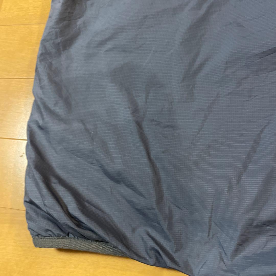 .*様 patagonia ナイロンベスト グレー パフボール
