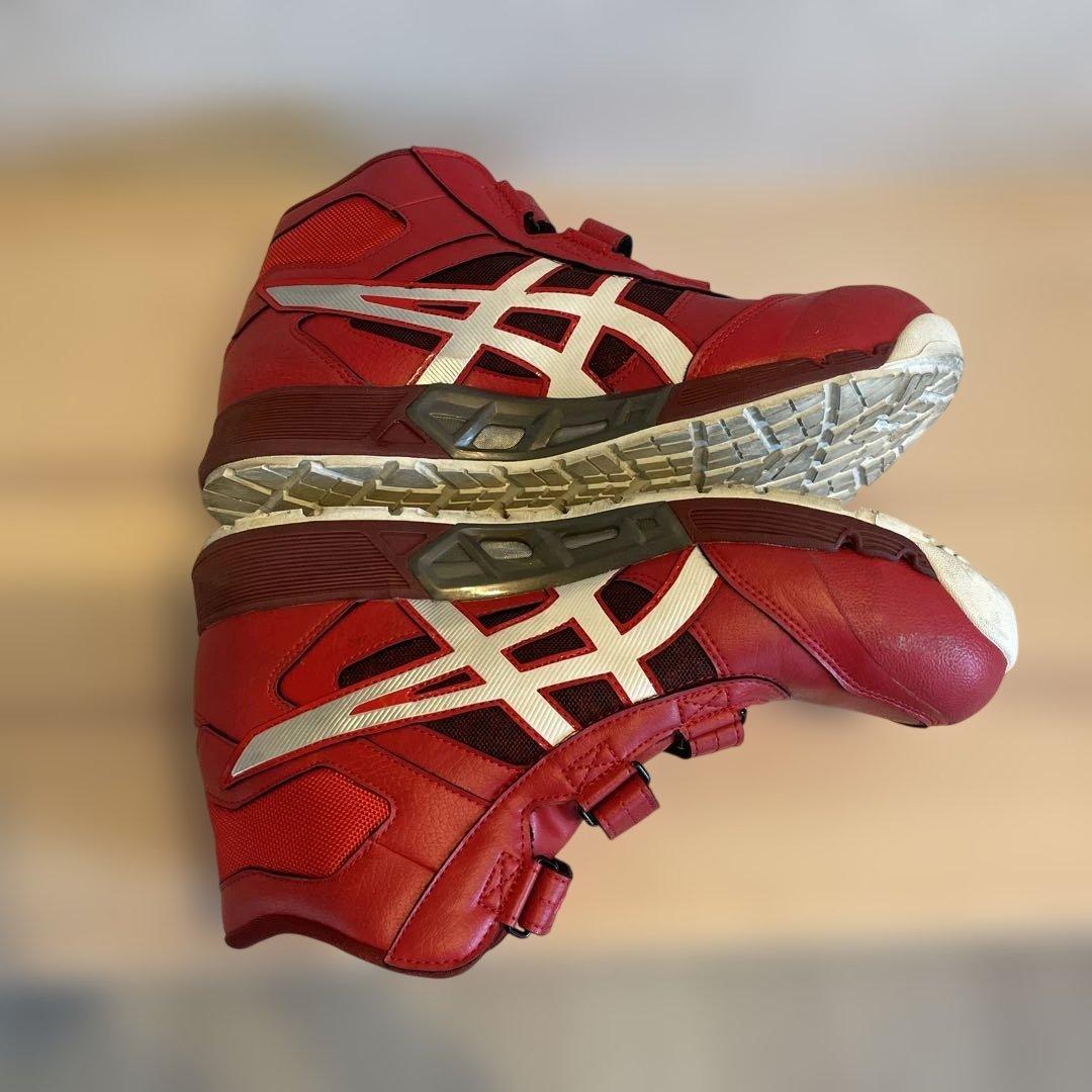 ✨【美品・一度使用のみ】アシックス 安全靴 ウィンジョブ CP308 AC✨