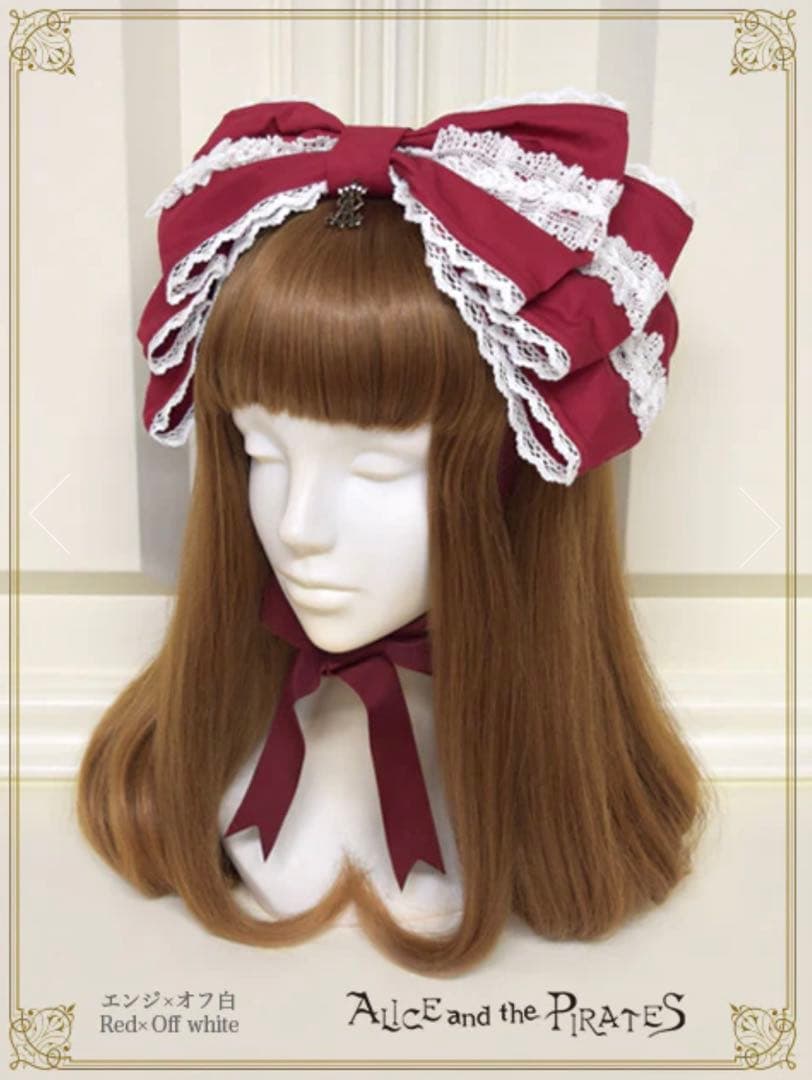 ALICE and the PIRATES Dolly Ribbonヘットドレス