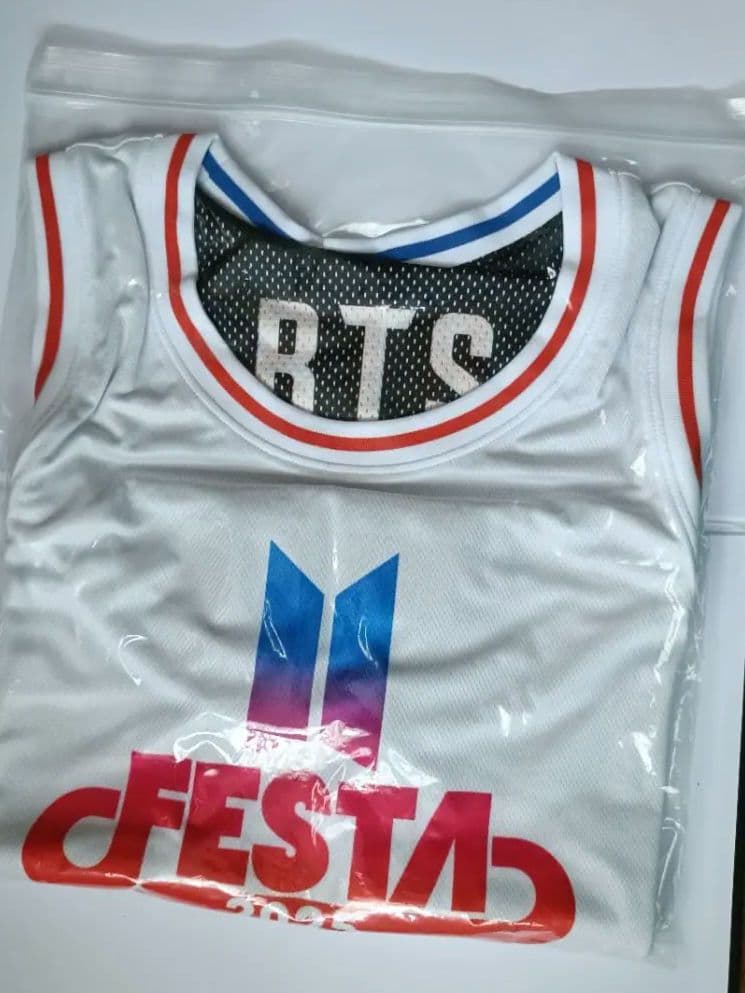 即日発送　BTS FESTA 2025 リバーシブルバスケットボールユニフォーム