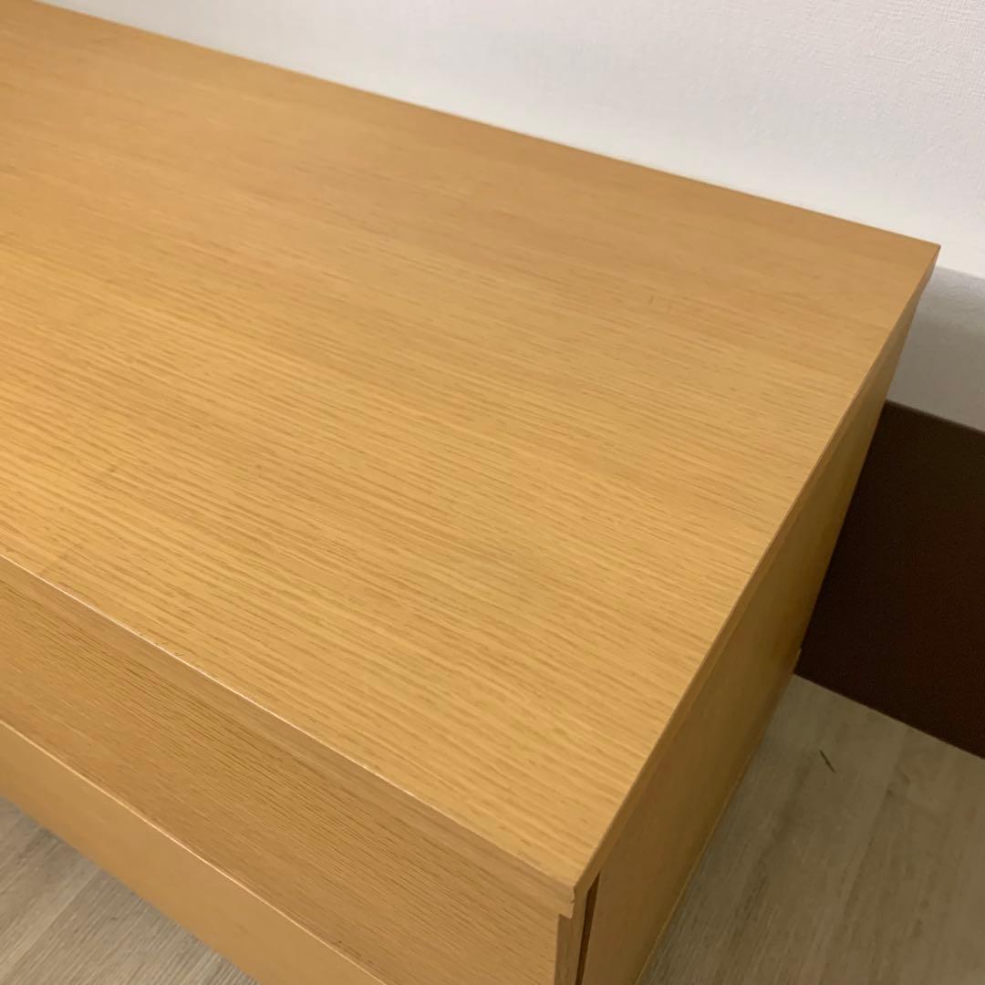 【美品】MUJI 無印良品 オーク材 TVボード ローボード テレビ台