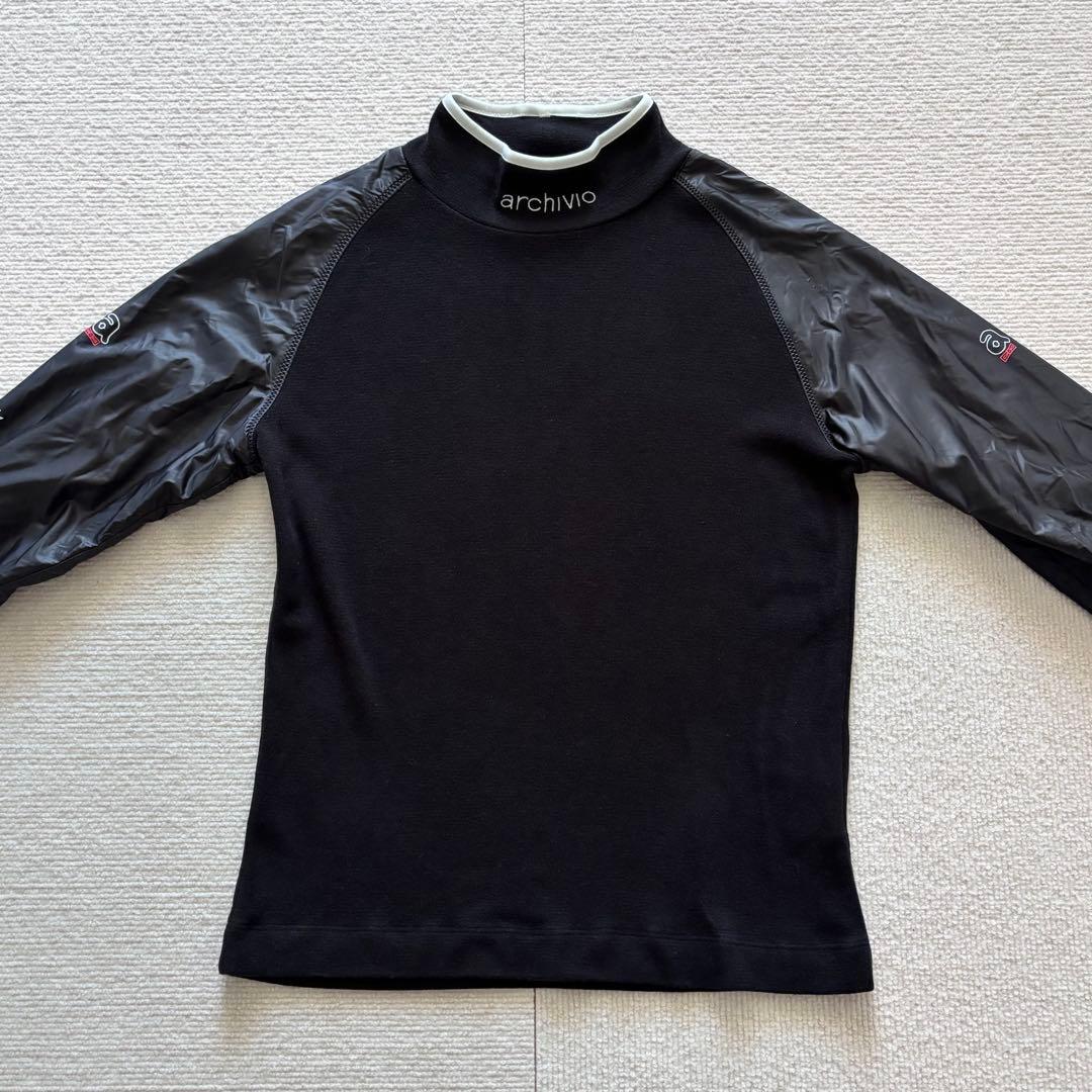【美品】アルチビオ ハイネックプルオーバー　ブラック　Mサイズ