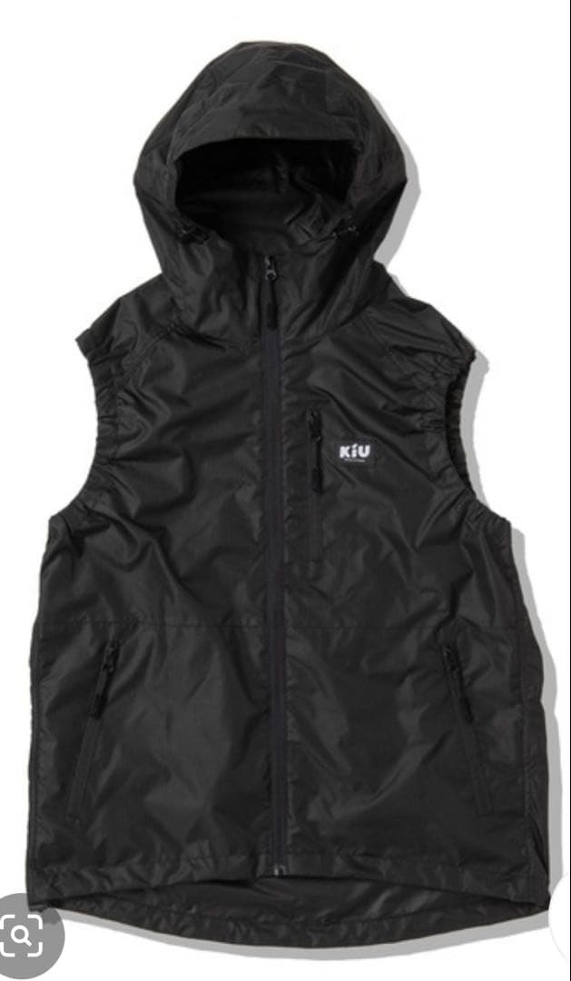 【KiU×空調服】キウ UVカット エアコンディションドベスト サイズ:S