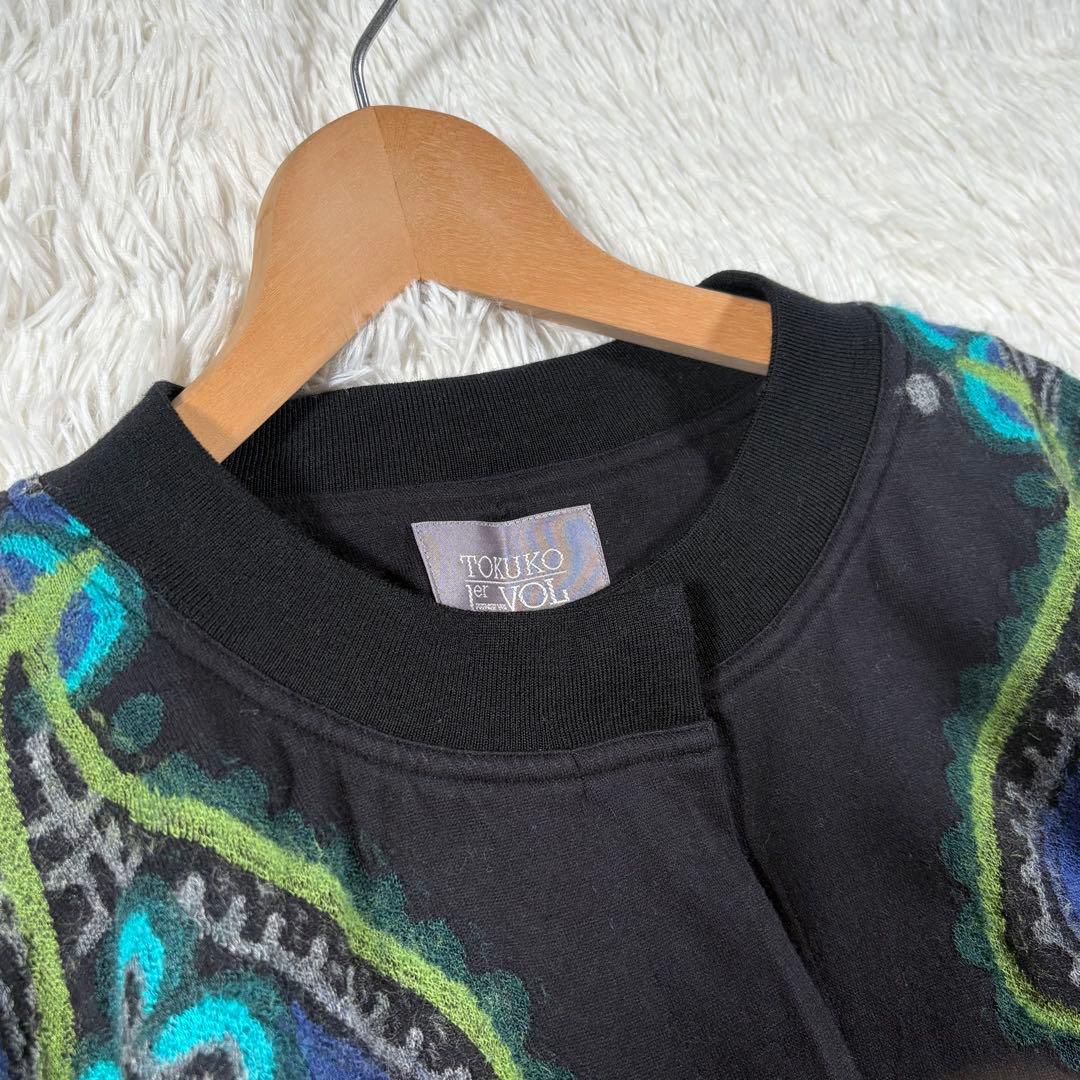 TOKUKO 1er VOL　トクコ　カーディガン　羽織りもの　お花　蝶々　9号