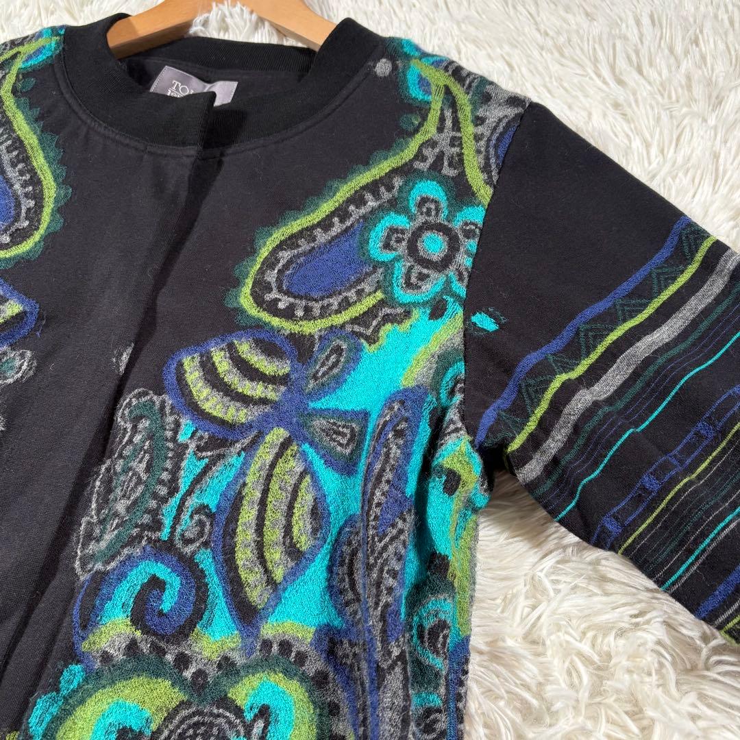 TOKUKO 1er VOL　トクコ　カーディガン　羽織りもの　お花　蝶々　9号