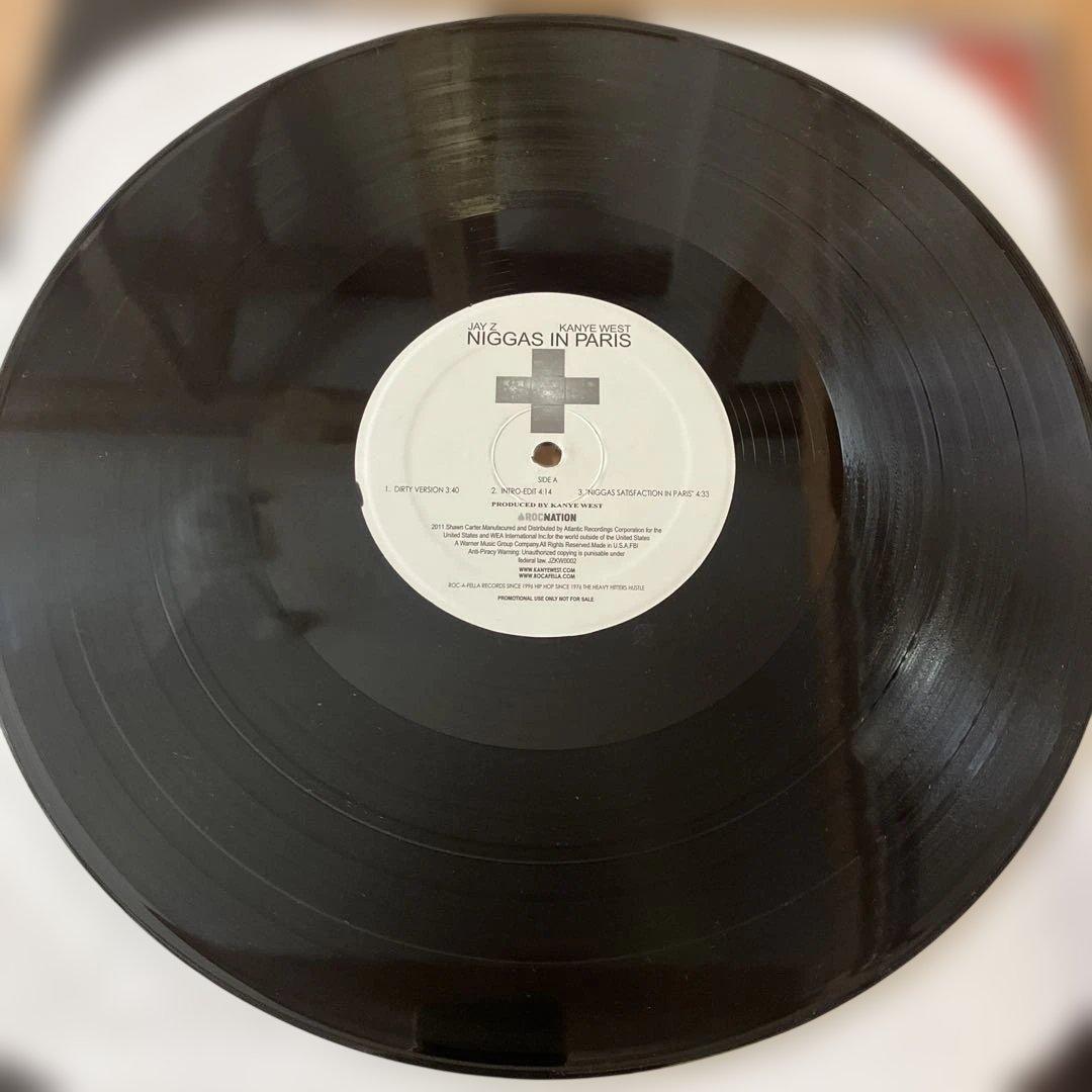 Jay-Z Kanye West NIGGAS IN PARIS レコード