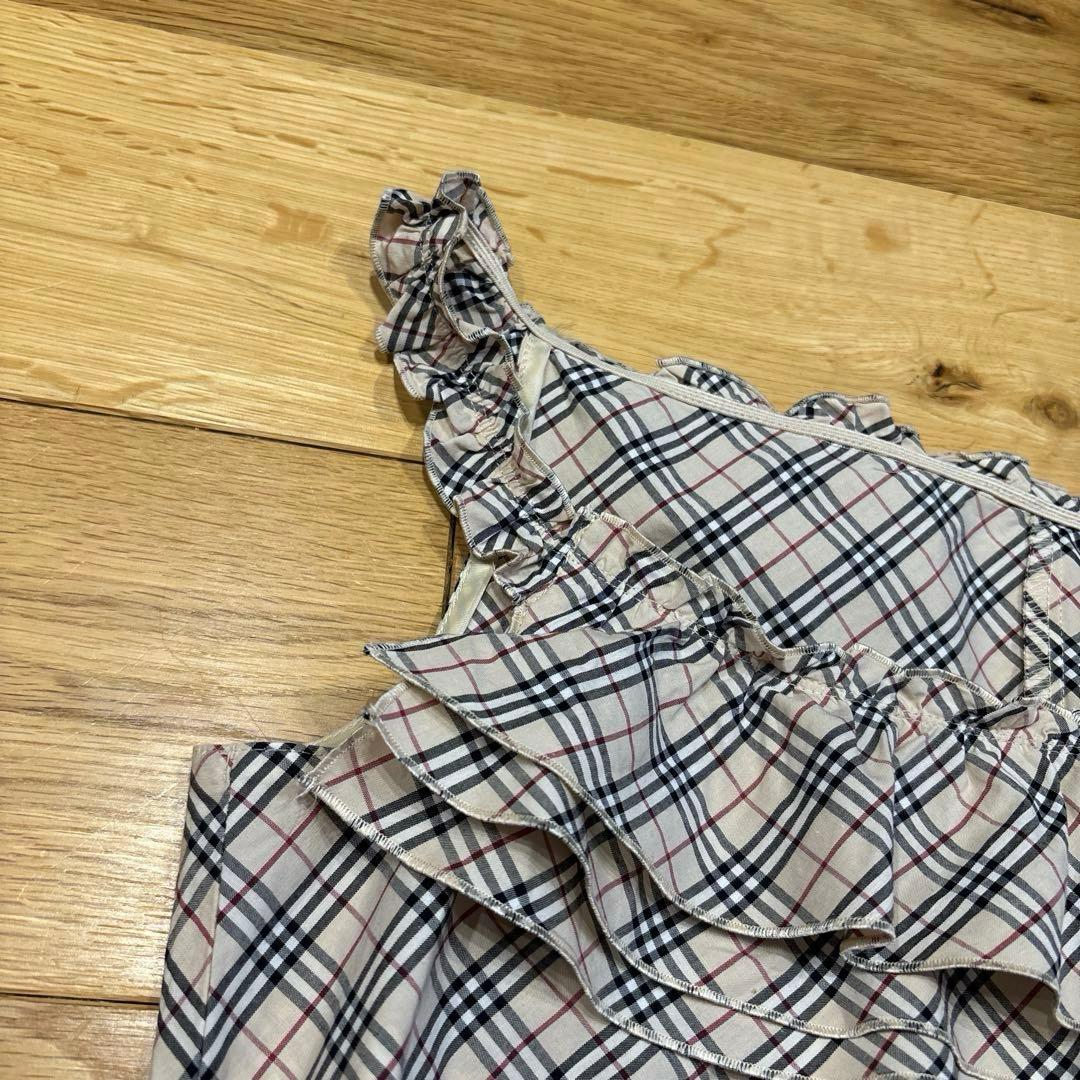 【バーバリーブルーレーベル】✳︎かわいいノバチェック柄キャミソール✳︎36size