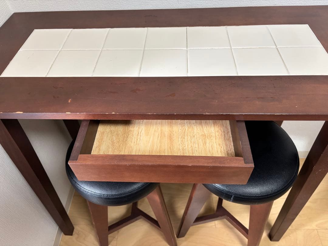 Y*i様 カウンターテーブル&チェア2脚