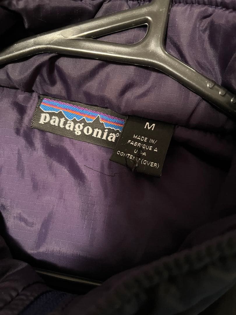 パタゴニア　94年　雪なし初期パフボールプルオーバージャケットUSA製　値下げ中