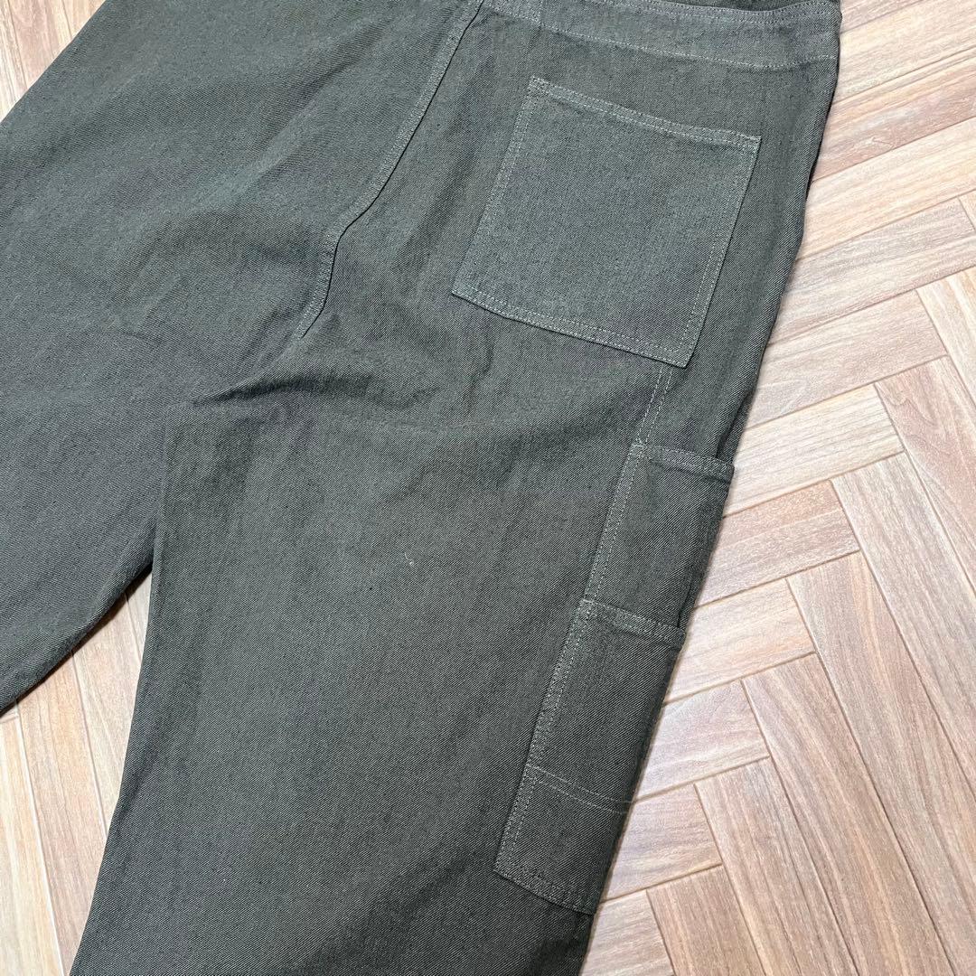 新品　ナイジェルケーボン　ライブロ　ダンガリーコットン　オーバーオール　48