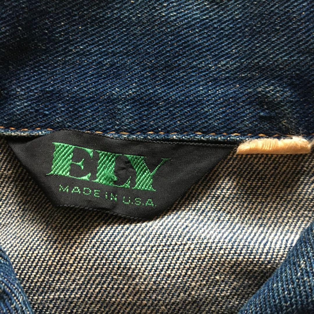 ELYデニムジャケット 70年代USA製