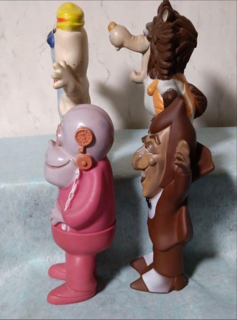 1970年代 オリジナル ☆ジェネラルミルズ4体 ソフビ シリアル 非売品