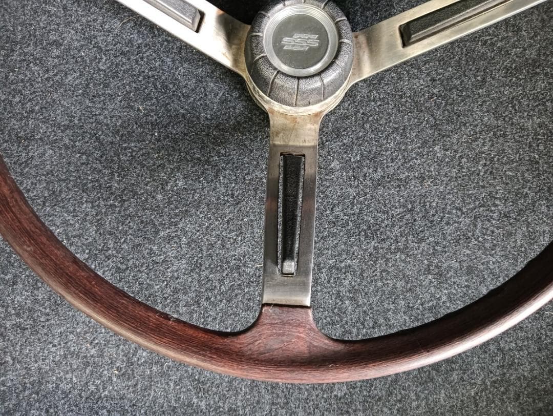 日産 ブルーバード SSS 510 純正 ウッドハンドル ステアリング