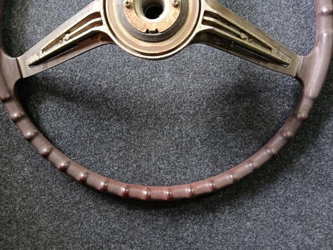 日産 ブルーバード SSS 510 純正 ウッドハンドル ステアリング