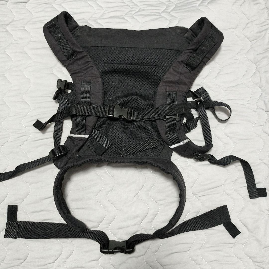 ノースフェイス 抱っこ紐 ブラック ベビーキャリアー 保存袋あり