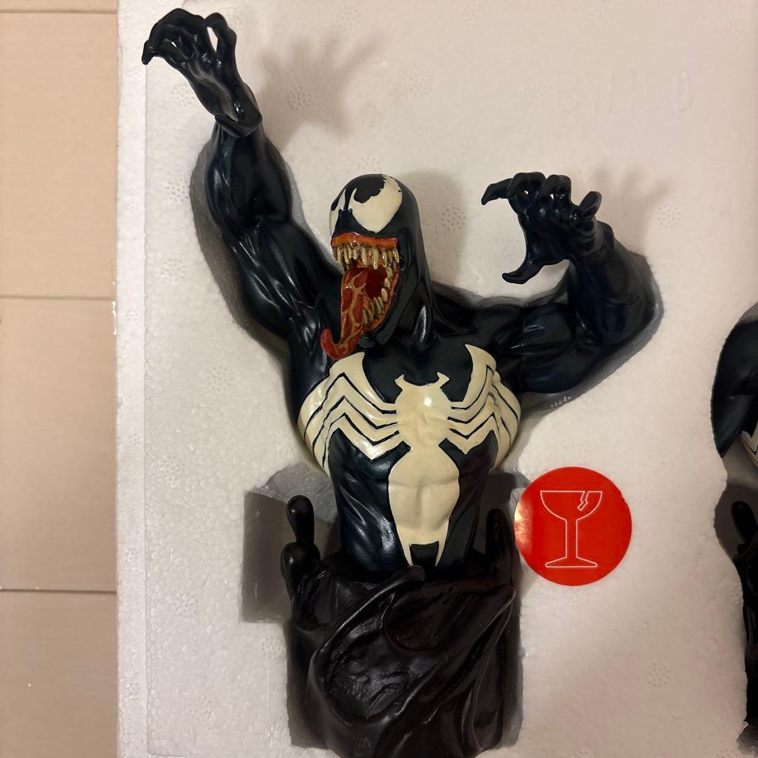 MARVEL スパイダーマン、ヴェノム　Mini-Busts 3体パック