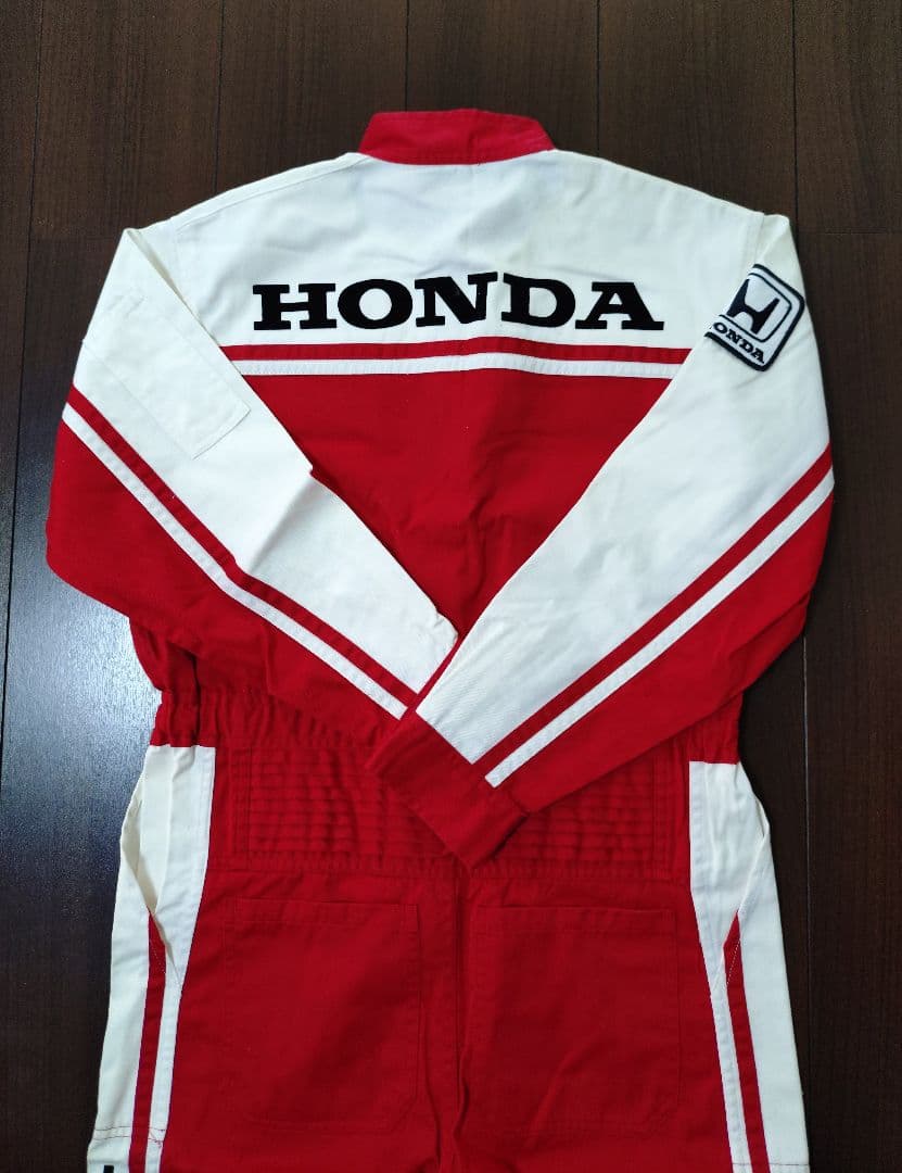 Honda Primo つなぎ服 Mサイズ 赤白