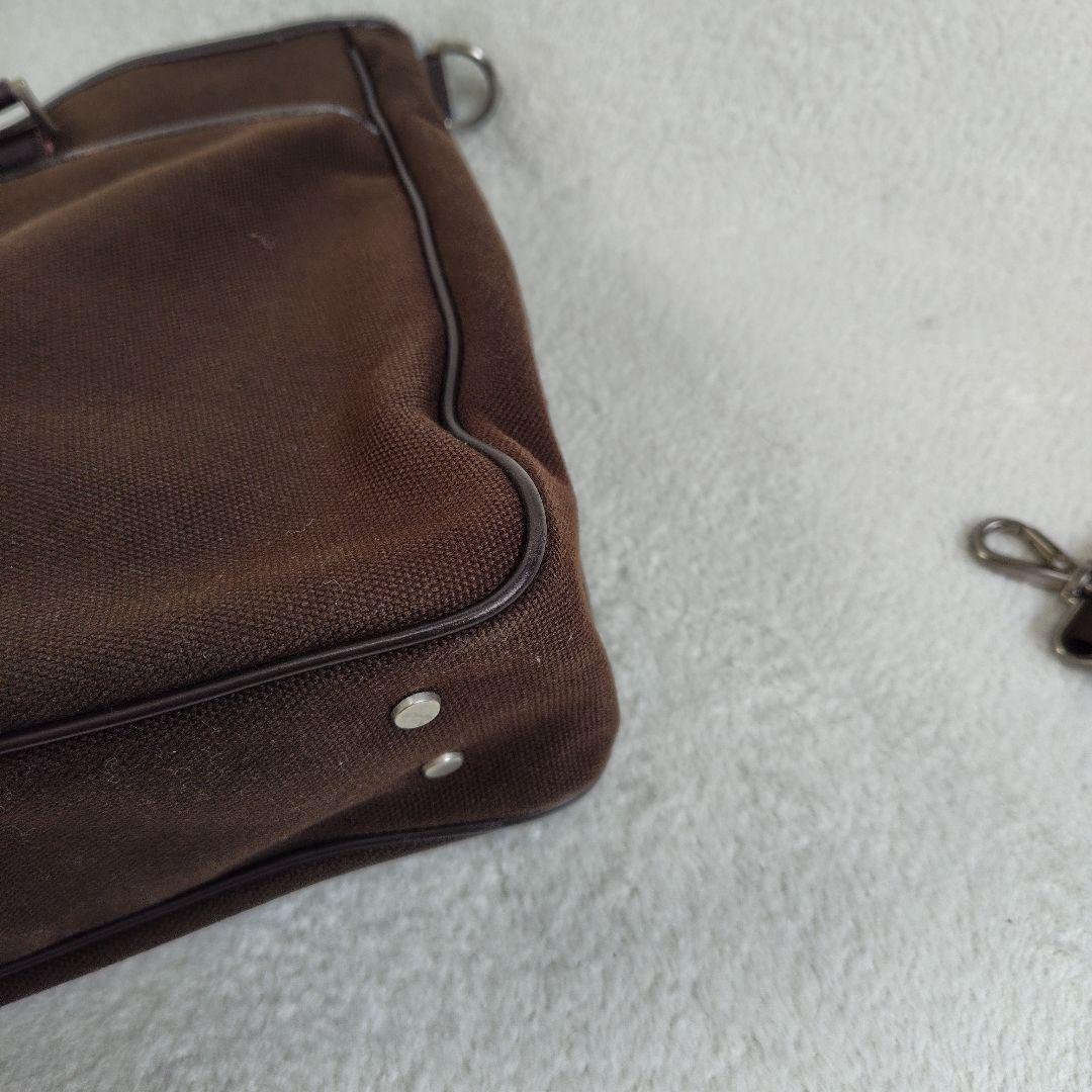 極美品　2way　バーバリーブラックレーベル　ビジネスバッグ　マルチストライプ