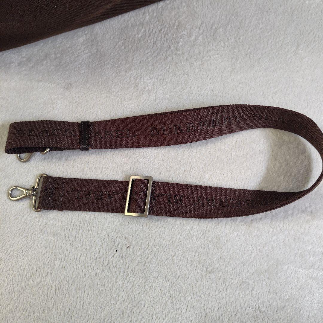 極美品　2way　バーバリーブラックレーベル　ビジネスバッグ　マルチストライプ