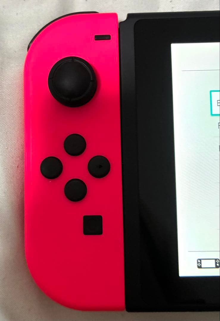 Nintendo Switch ネオンピンク 付属品完備 箱無し 動作確認済み