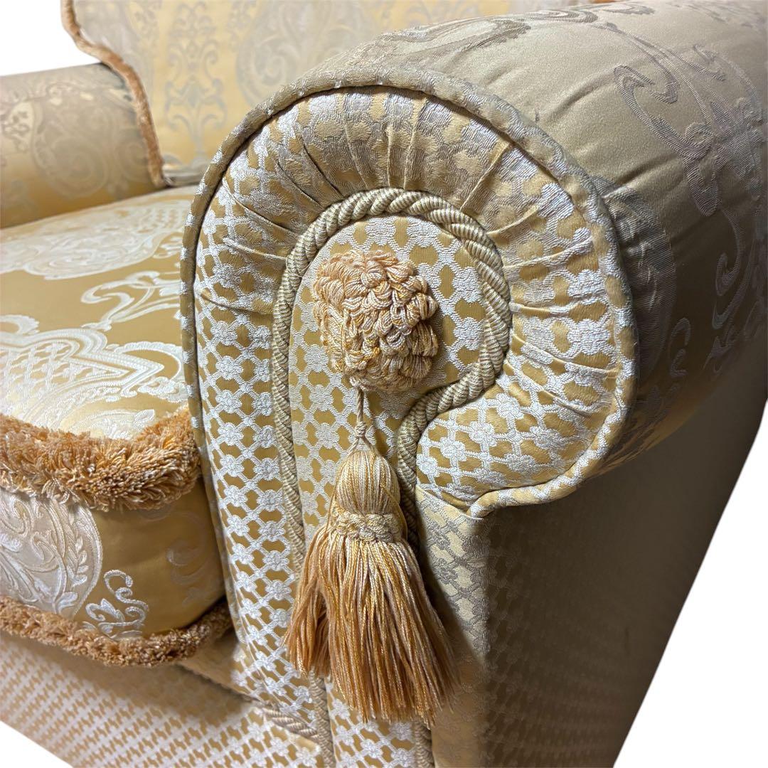 イタリア製　BDS　高級1人掛けソファ アンティーク