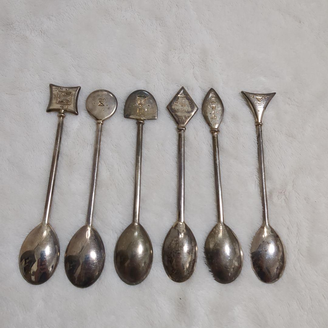 【HERMÈS】希少品 ヴィンテージ ティースプーン ロゴ刻印あり エルメス