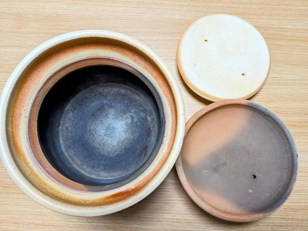 炊飯用土鍋　山の工房村製　羽釜