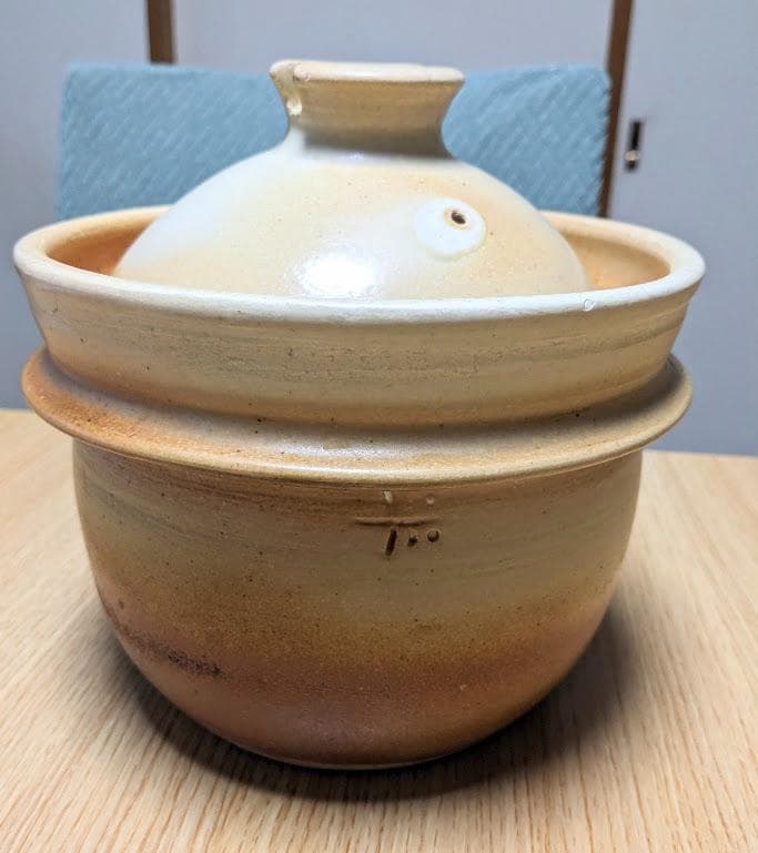 炊飯用土鍋　山の工房村製　羽釜
