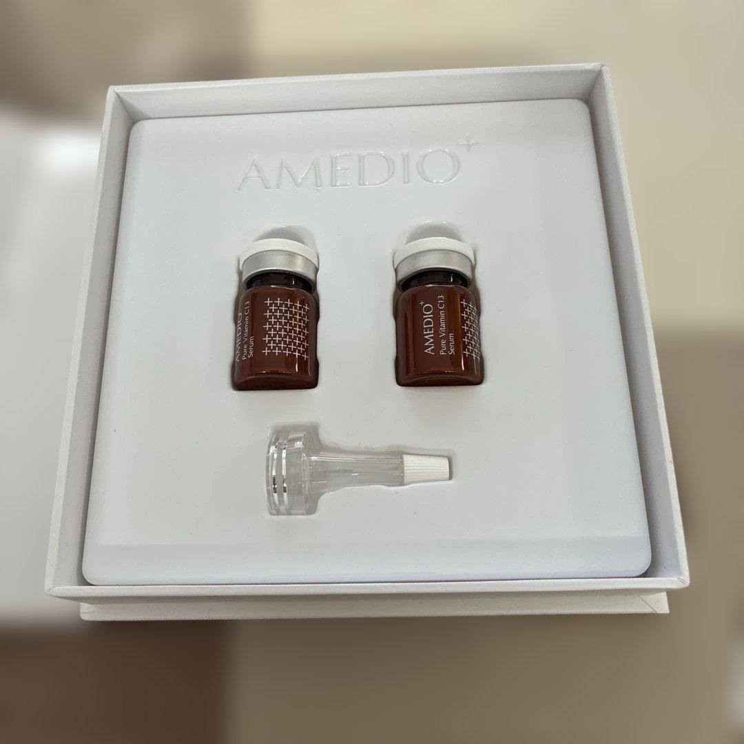 AMEDIO バイオセルロース ピュアマスク ＆ ピュアビタミンC13セラム