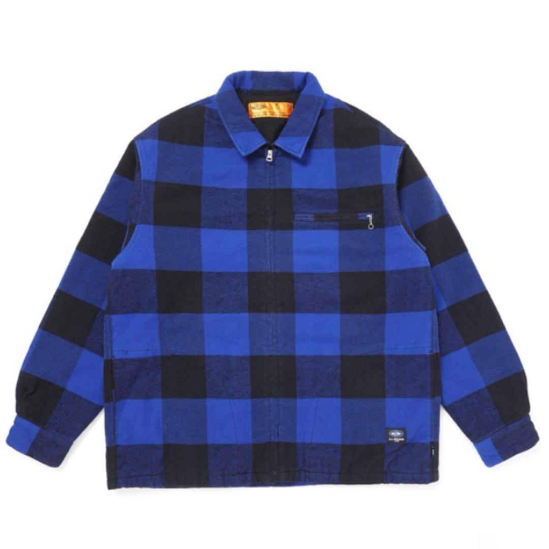 トップス CHALLENGER LINING ZIP UP SHIRT L