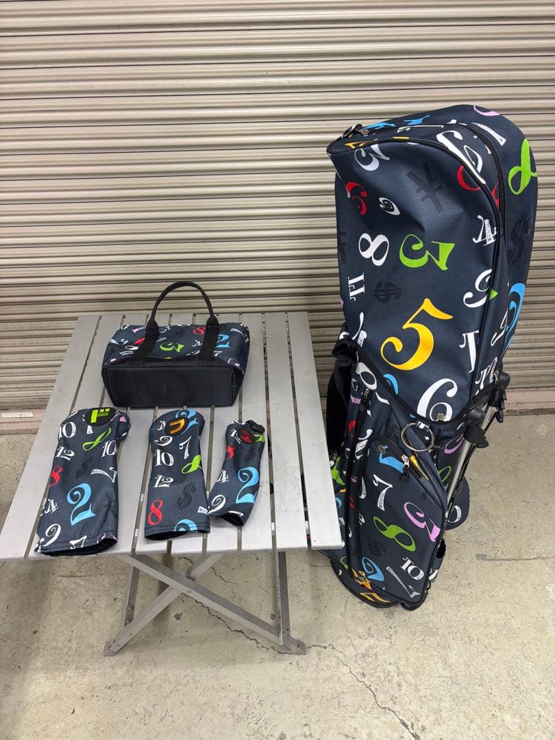 フランク三浦 キャディバッグ カバー トートバッグセット
