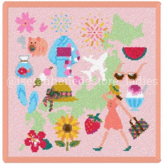 【フォロワー様割引適用済】フェイラー 伊勢丹 羽田ストアオリジナルハンカチ 3色