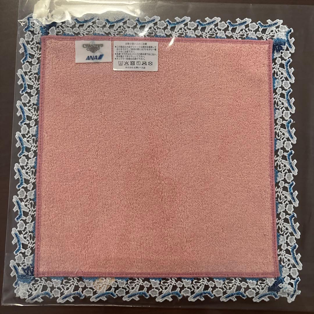 ＜ANAオリジナル＞近沢レース店 for ANA　タオルハンカチ　４色