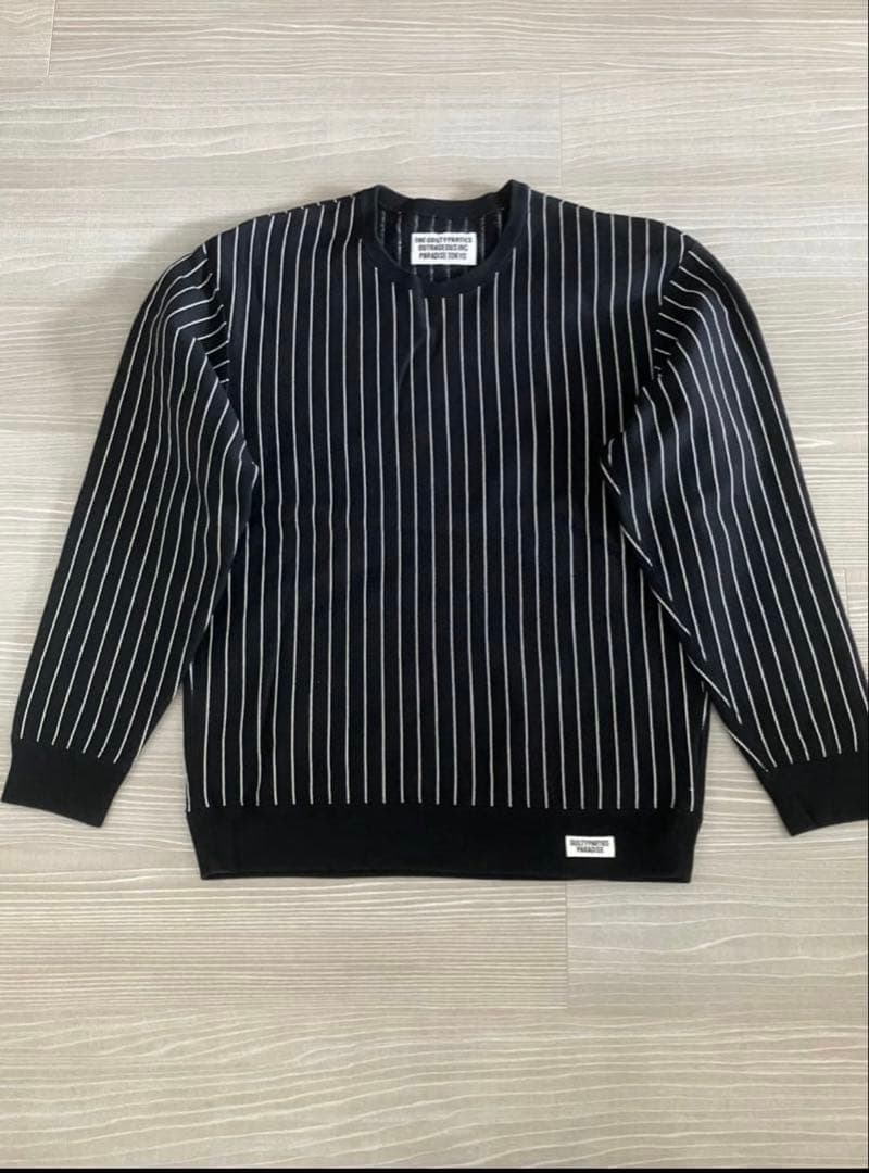 たっちゃんさん専用WACKO MARIA ストライプスウェット