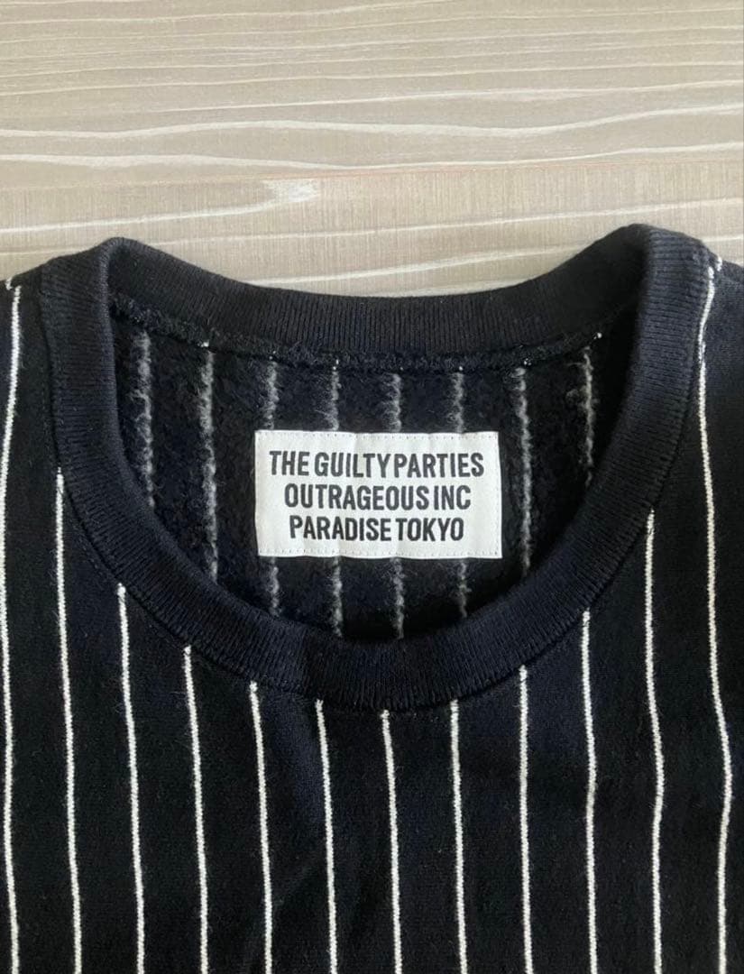 たっちゃんさん専用WACKO MARIA ストライプスウェット