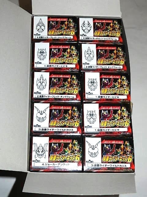 ★食玩ソフビ　仮面ライダーキッズ6　響鬼/ファイズ/真/ZO　石ノ森章太郎先生