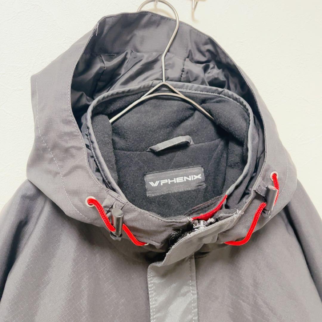 ⭐️美品⭐️ PHENIX スノーボードウェア ブラック/赤 スキーウェア 雪 L