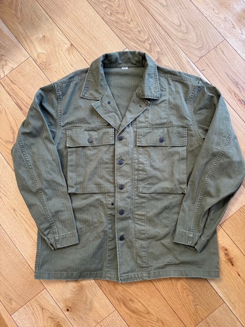 【希少品】US.ARMY米軍40's M-43HBT コンバットジャケット