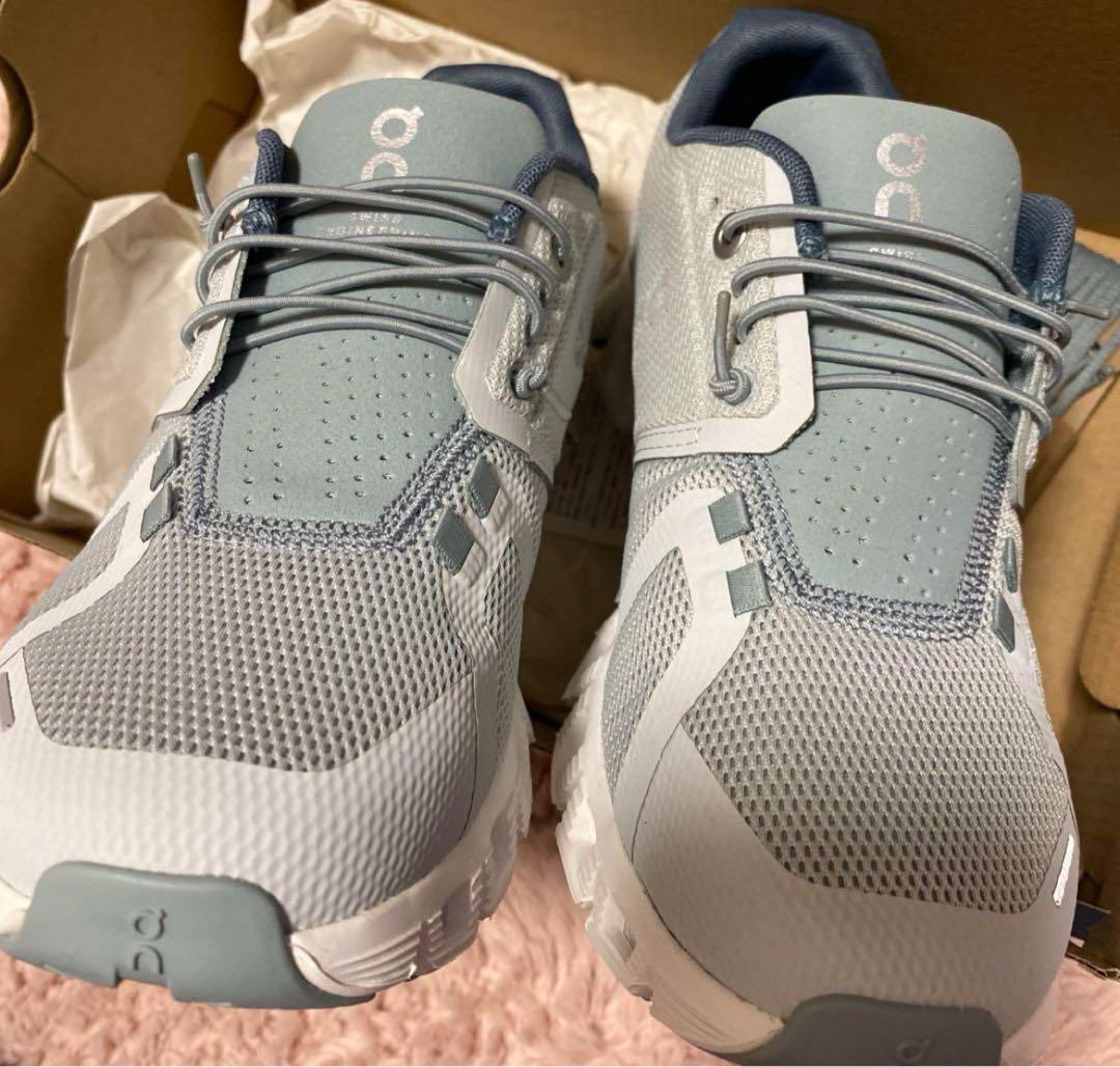 クラウドモンスターOn ランニングシューズ グレー/ネイビー 24
