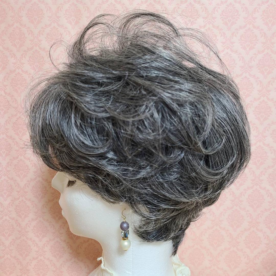 【専用】白髪50％・白髪80％グレイヘア　フルウィッグ2点セット