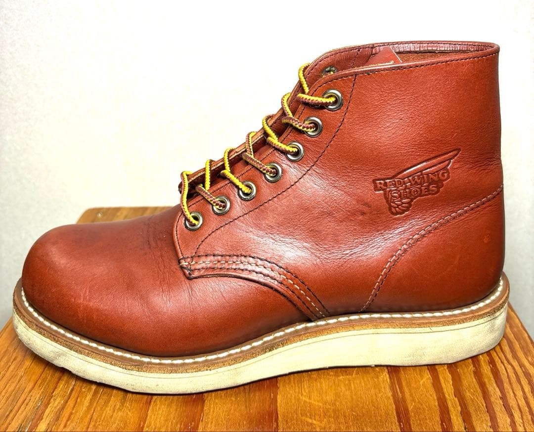 RED WING 8166 US5.5D プレーントゥ クラシックラウンド