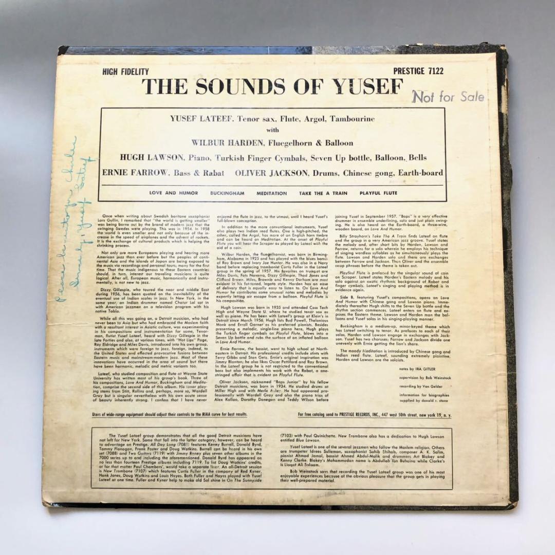 #3904【希少名盤】Yusef Lateef ユセフ・ラティーフ LPレコード