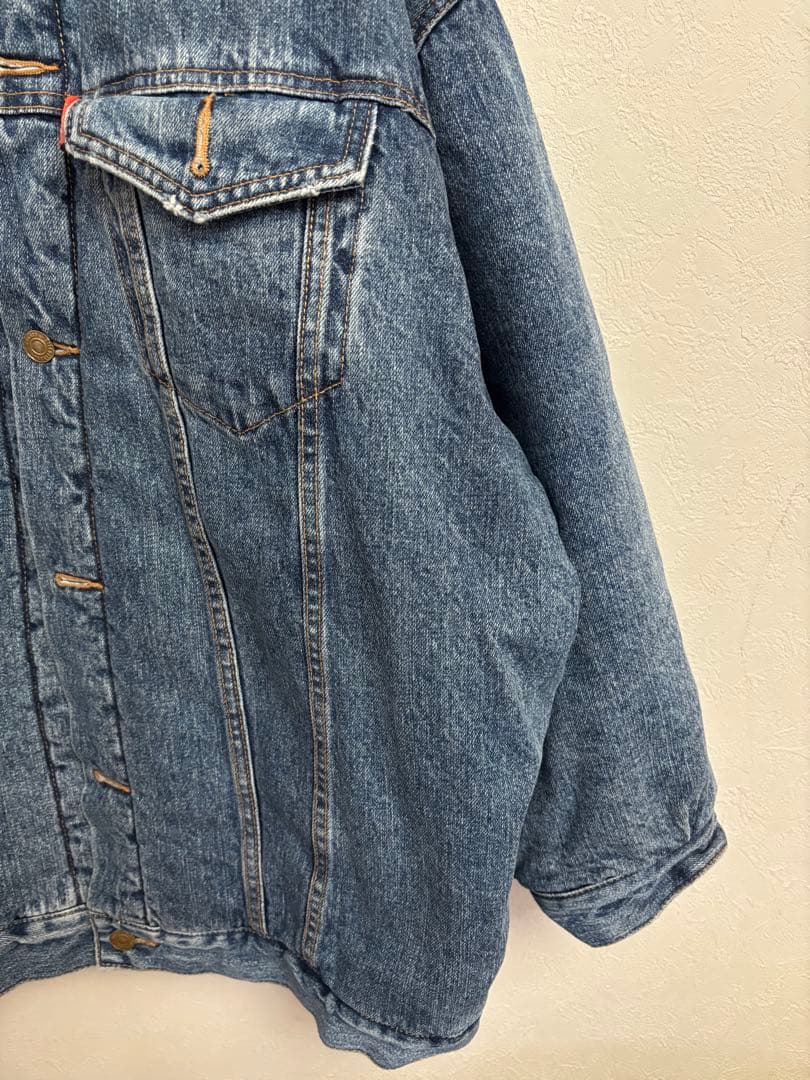 Ungridボア裏地 デニムジャケット